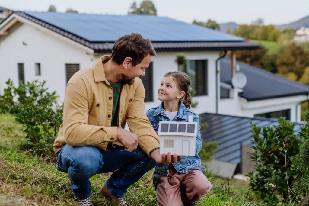 mini panou solar acasa 2